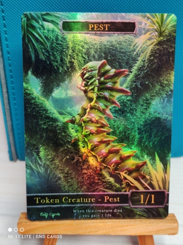Foil Pest #2 Black Green